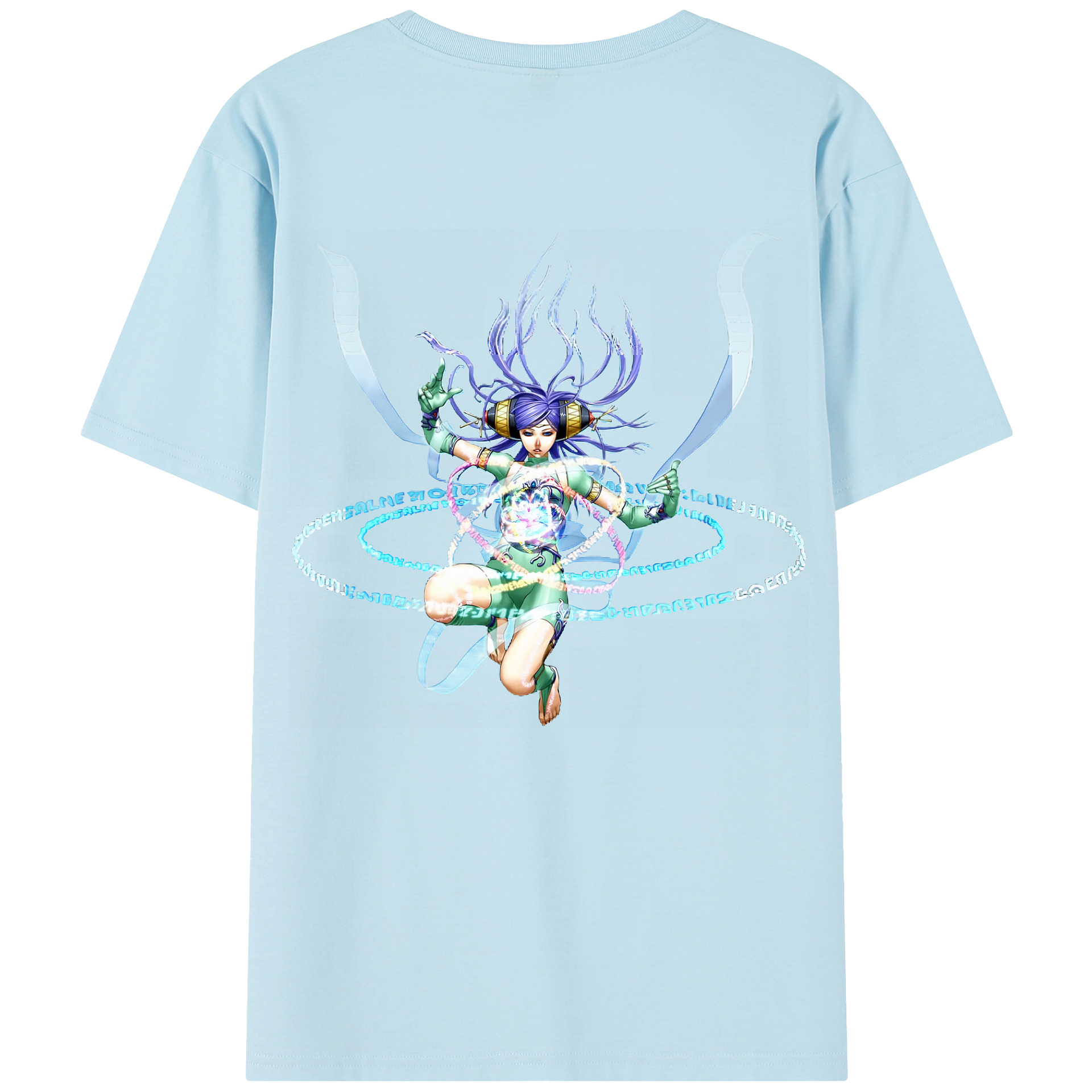 （画像用） 遊☆戯☆王 Yu-Gi-Oh! 綿100％半袖Tシャツ（背面プリント）